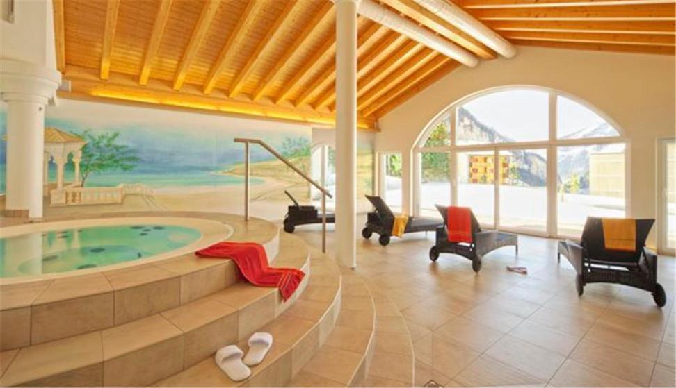 Residenz Ambassador B11 Daire Leukerbad Dış mekan fotoğraf