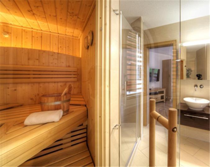Residenz Ambassador B11 Daire Leukerbad Oda fotoğraf